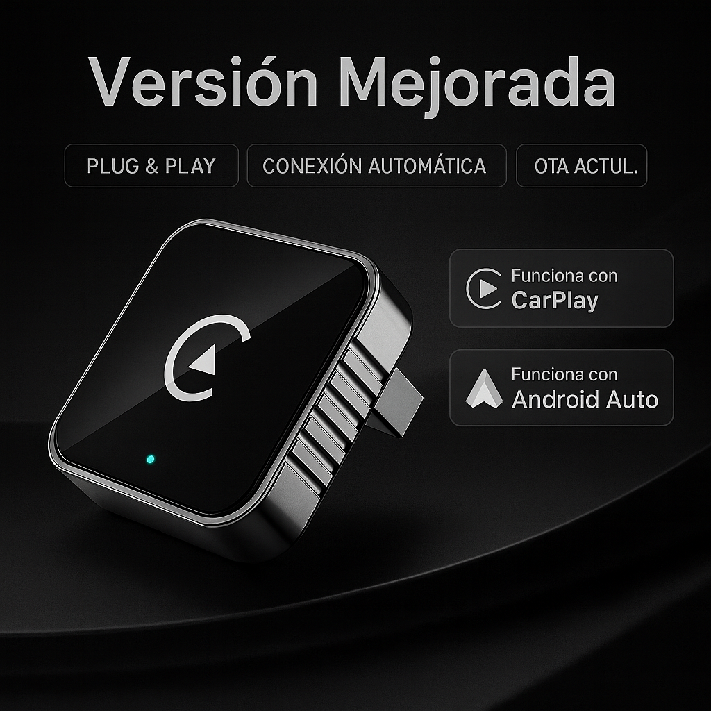 Safiron AirConnect – Convierte tu CarPlay a inalámbrico