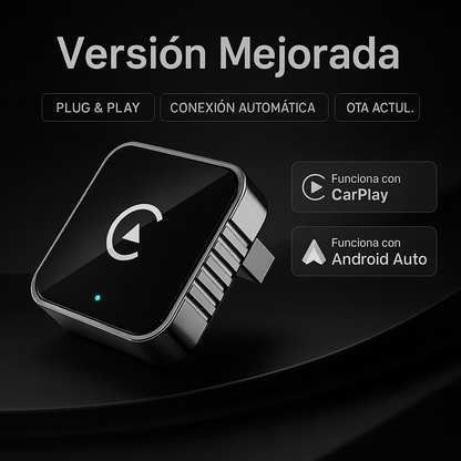 Safiron AirConnect – Convierte tu CarPlay a inalámbrico